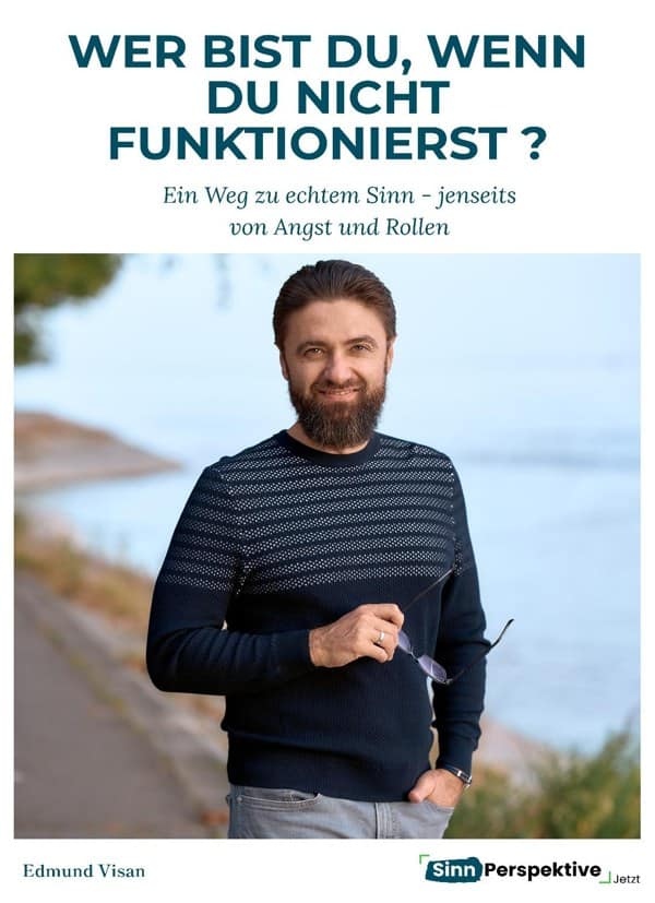 Buchcover „Wer bist du, wenn du nicht funktionierst?“ von Edmund Visan